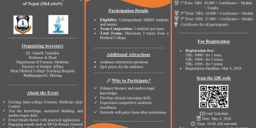 4th (MEDICO-LEGAL ) MeLeSoN Inter-College Forensic Quiz 2026